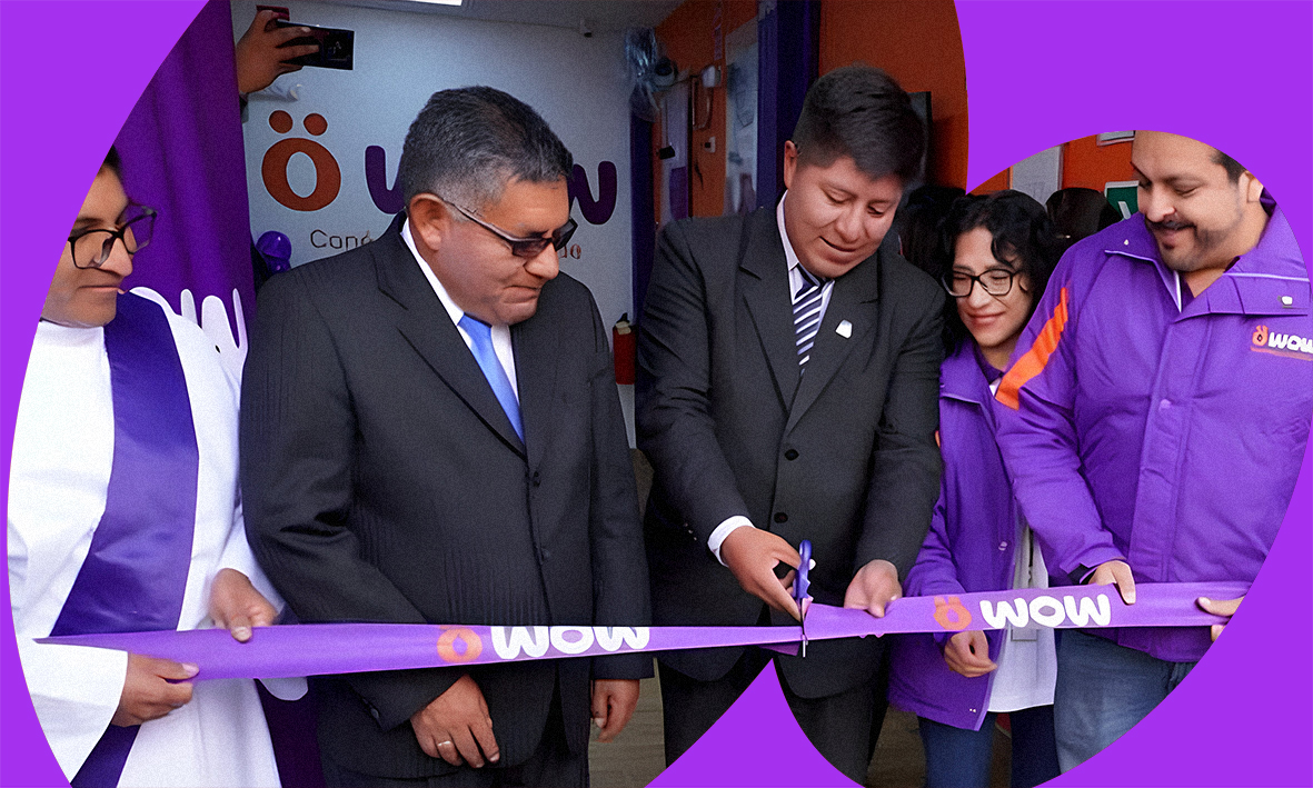 Crecimiento digital en Puno: WOW inaugura su primer Centro de Experiencia en la región