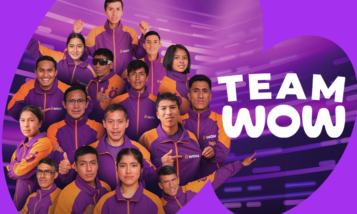 El team WOW fortalece su equipo con talento paralímpico y reafirma su compromiso con la superación